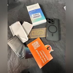 Black Screen Protector for Smartphones